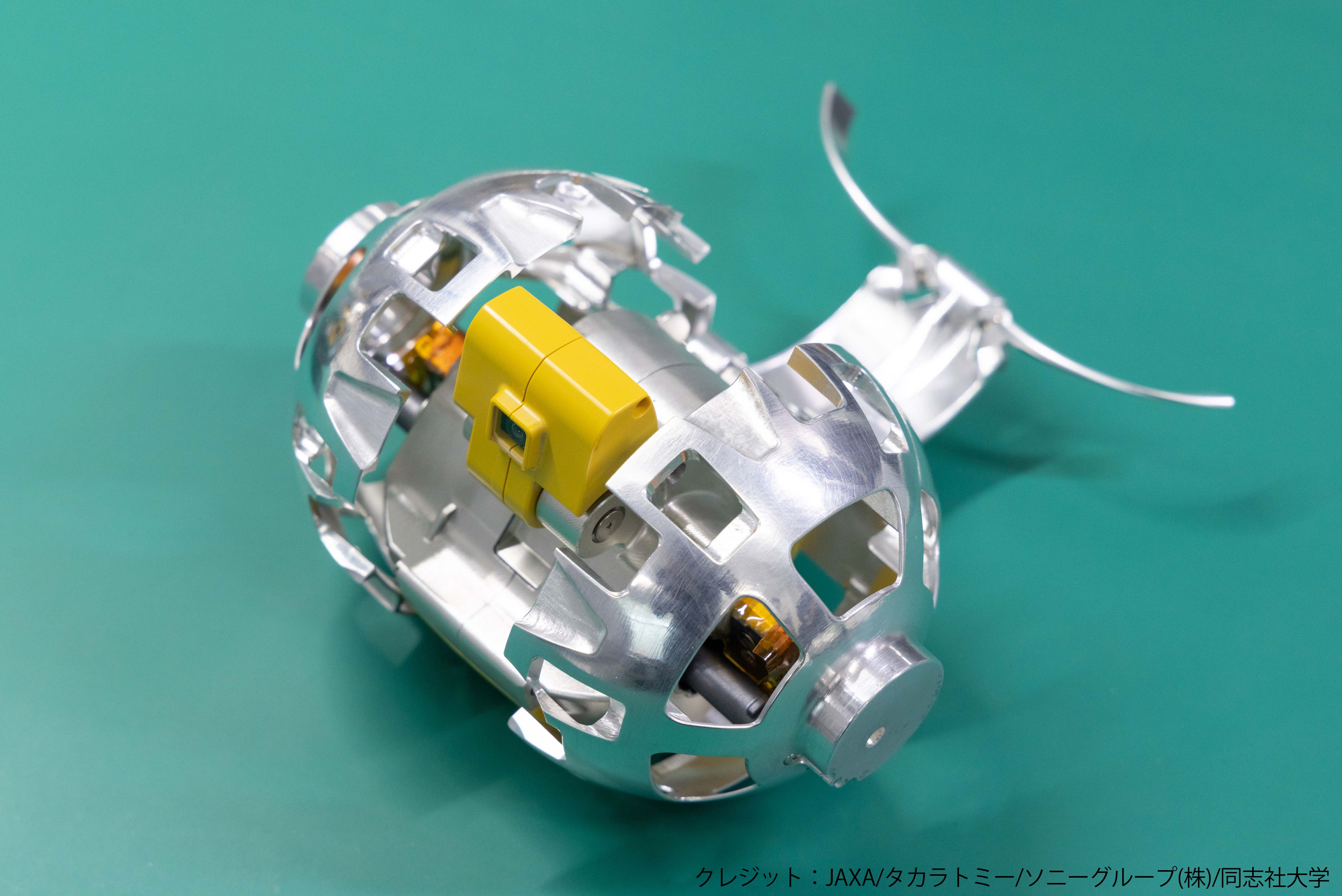 変形型月面ロボット 展開後(実機)